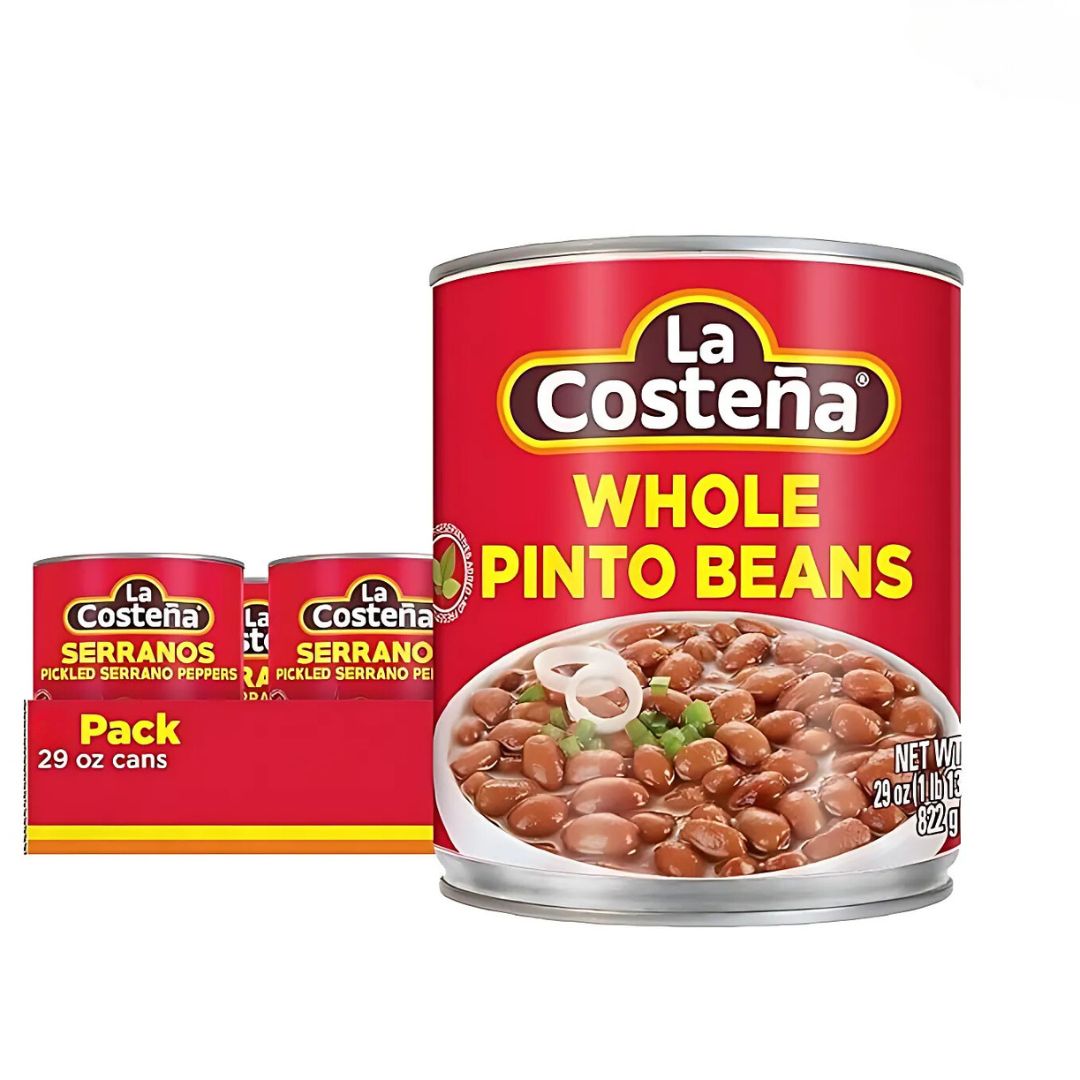 Pinto Frijoles Enteros 29 oz | Can Whole Pinto Beans 822g | By La Costeña