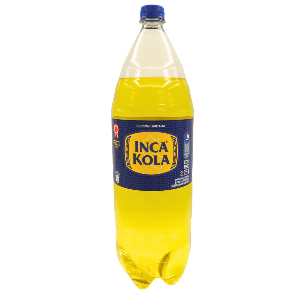 Inca Kola Original Soft Drink (Pet) x6 | Inca Kola Pet 2.25 L | Peruvian Tradicional Drink | By Arca Continental