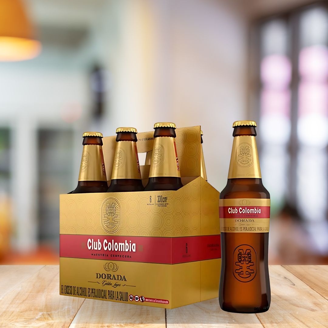 Cerveza Club Colombia 330 ml | Colombian Beer x6 uni | By Babarian