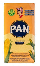 Pre-Cooked Yellow Corn Flour 1kg | Harina Pan Amarilla | By P.A.N Harina