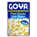 Goya White Hominy Corn Mexican 15 oz | Maiz Pozolero Blanco Grande Hominy 425g  | By Goya