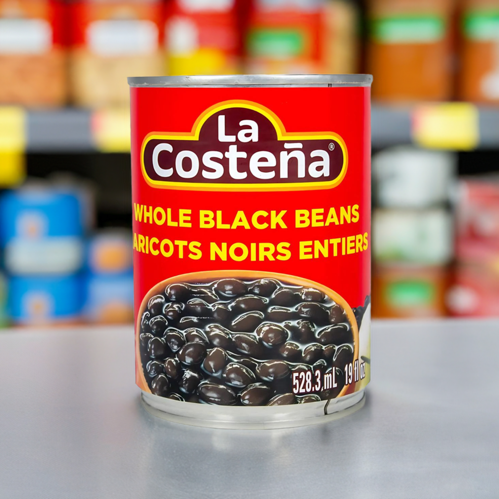 Black Frijoles Enteros 19.75 oz | Can Black Pinto Beans 528g | By La Costeña