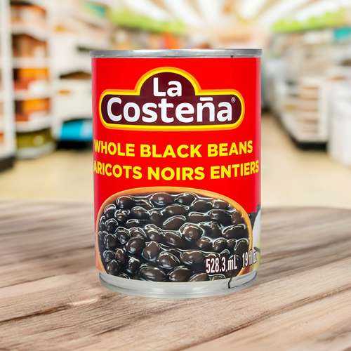 Black Frijoles Enteros 19.75 oz | Can Black Pinto Beans 528g | By La Costeña
