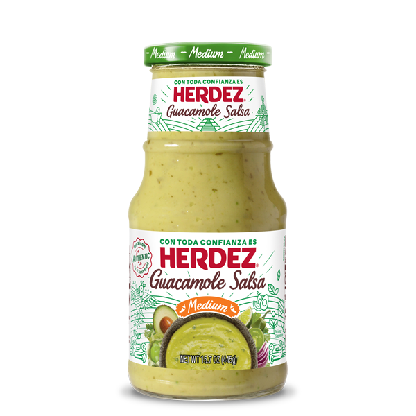 Guacamole Sauce 445gr | Guacamole Dip | By Herdez
