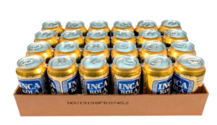 Inca Kola Soft Drink (Pop) x24 | Inca Kola | By Coca-Cola 354ml/12oz Cans