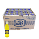Inca Kola Original Soft Drink (Glass) x24 | Inca Kola Glass 300 ml | Peruvian Tradicional Drink | By Arca Continental