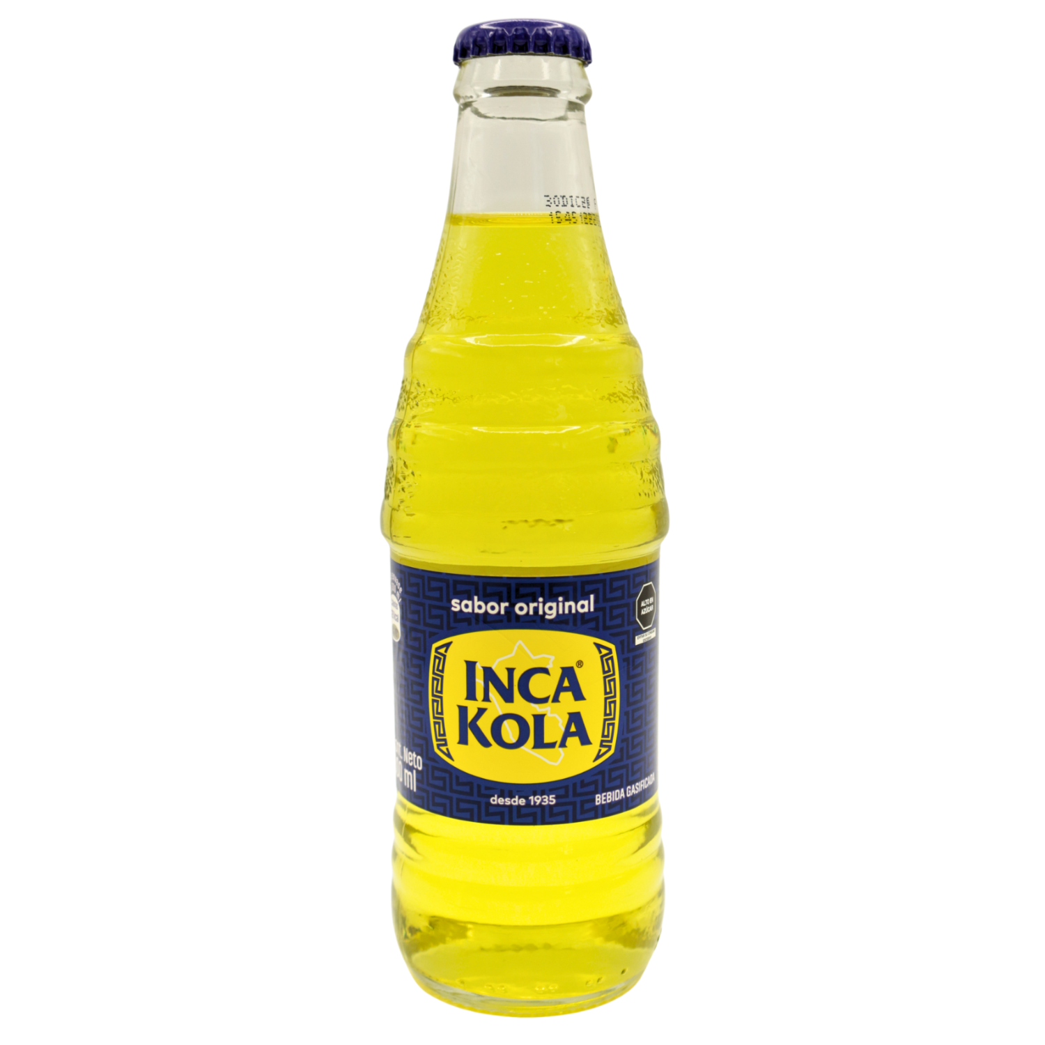 Inca Kola Original Soft Drink (Glass) x24 | Inca Kola Glass 300 ml | Peruvian Tradicional Drink | By Arca Continental