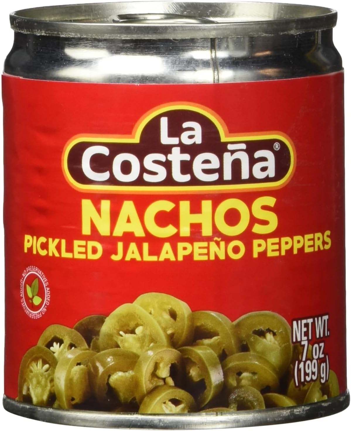 Nacho Jalapeno La Costena 7 oz | Can Nacho Jalapeno Pickled Peppers  199g | By La Costeña