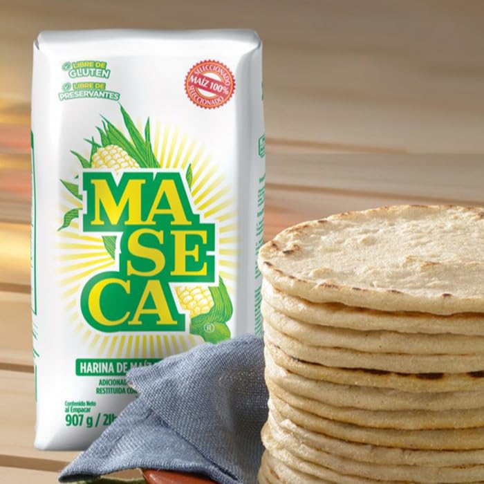 Maseca Instant Corn Masa Flour 2kg | Masa Instantanea De Maiz | By Maseca