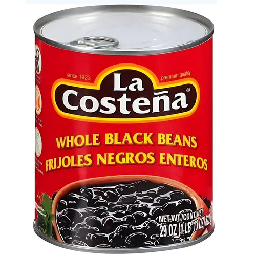 Black Frijoles Enteros 29 oz | Can Whole Black Beans 822g | By La Costeña