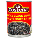 Black Frijoles Enteros 19.75 oz | Can Black Pinto Beans 528g | By La Costeña